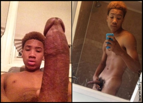 18 y.o. Threston - Black Teen Dick Self Pics 