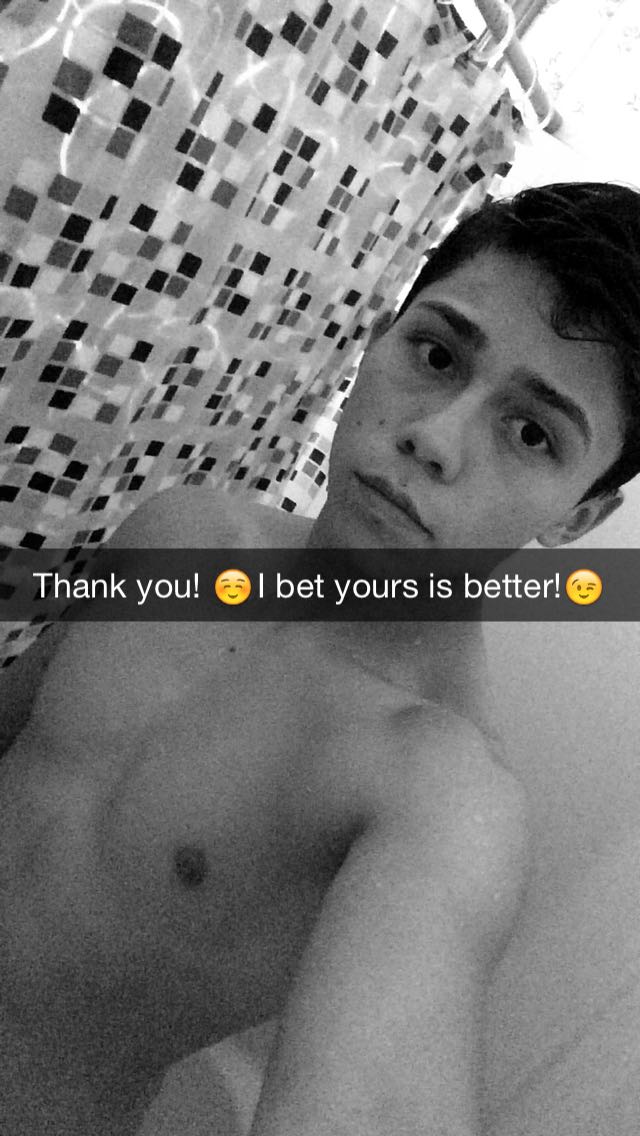 Nude Snapchat Boy Image.